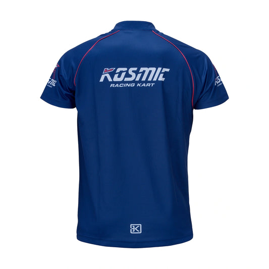 Kosmic Racing Kart Blue Polo Shirt