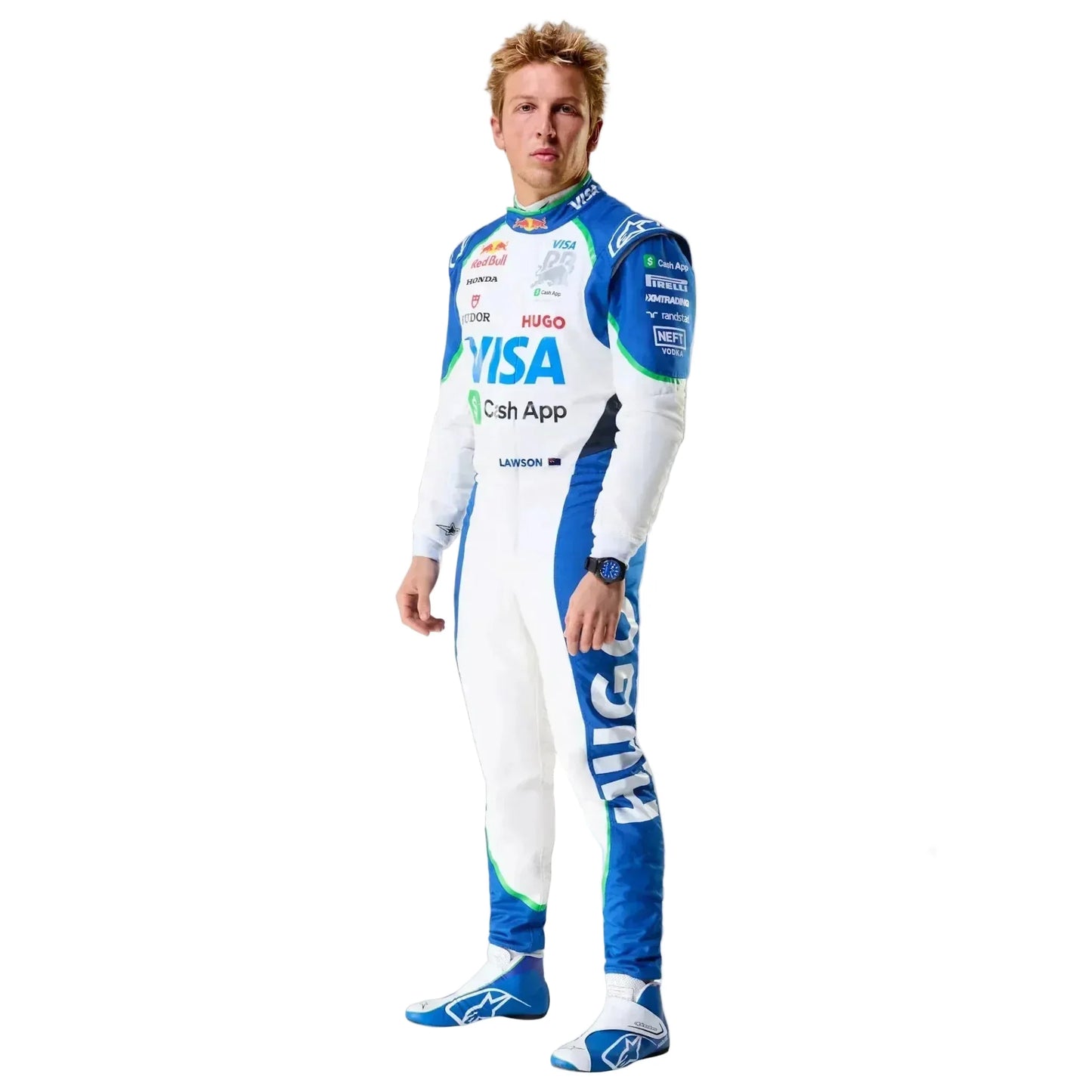 2025 Racing Bulls F1 Driver Costumes | Liam Lawson & Isack Hadjar - Rustle Racegear