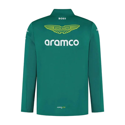Aston Martin F1 Team 2025 Team 1/4 Zip Sweater - Rustle Racegear