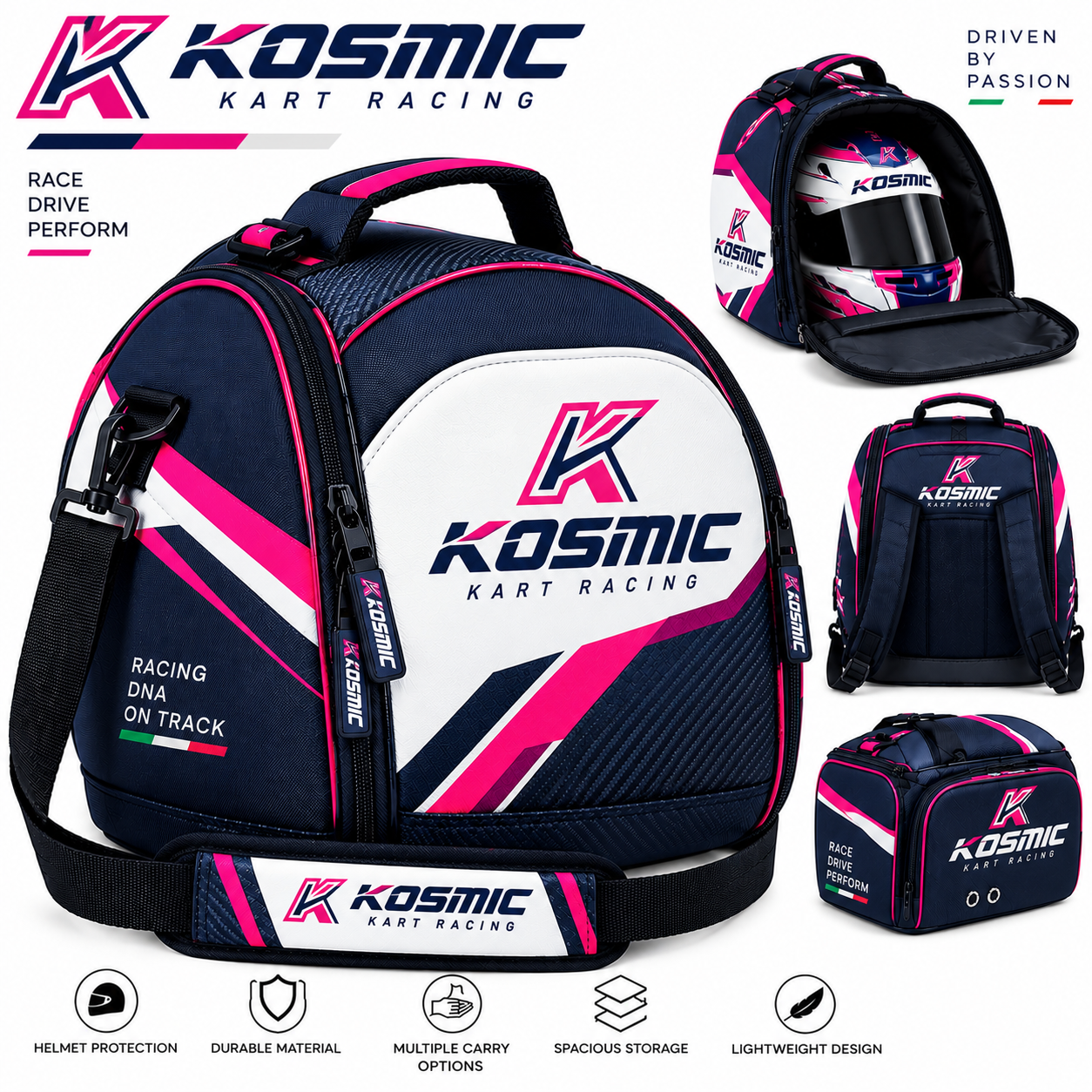 Kart Republic Racing Bag | Karting Helmet Bag & Motorsport Gear Bag