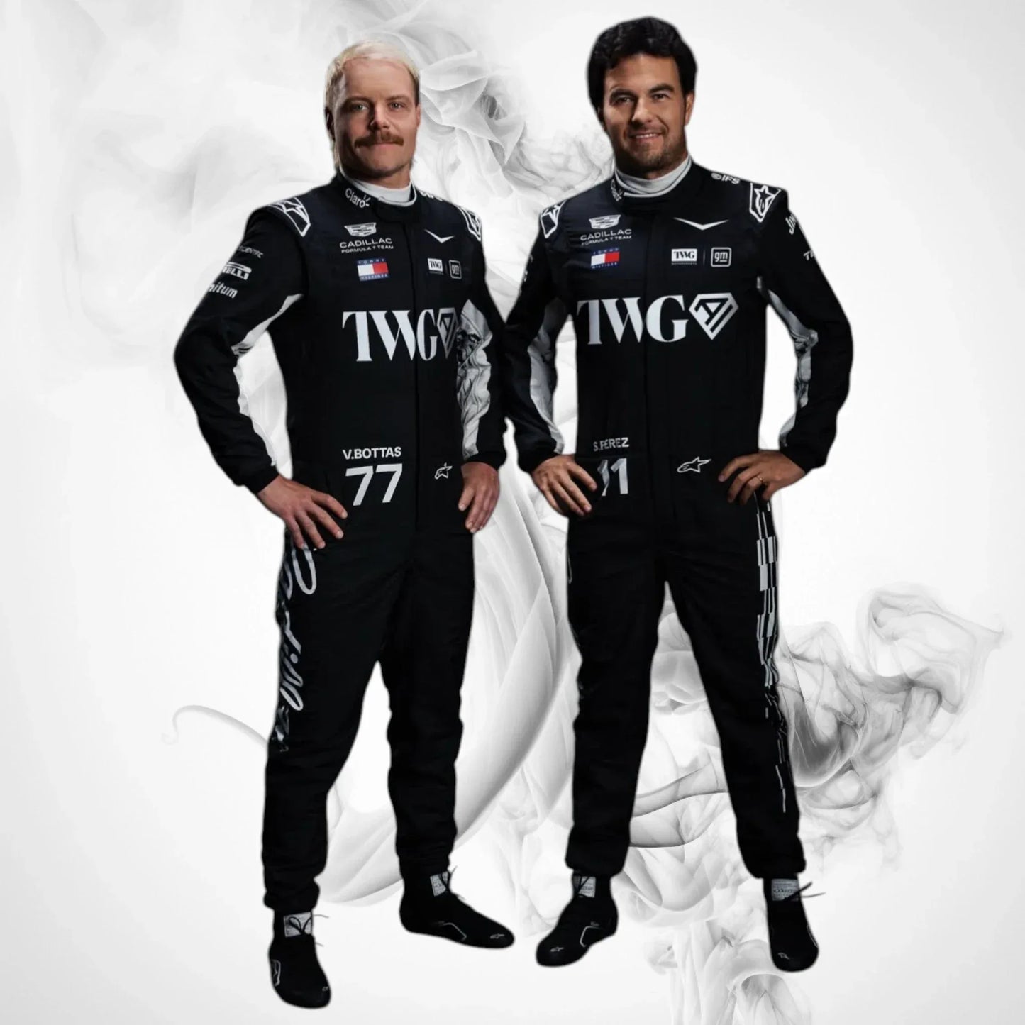Sergio Pérez 2026 Cadillac F1 Driver Race Suit Replica - Rustle Racegear