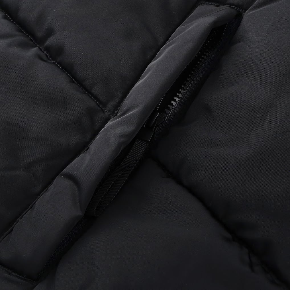 Formula 1 Replica Puffer Jacket Black | Unisex F1 Winter Motorsport Insulated Jacket