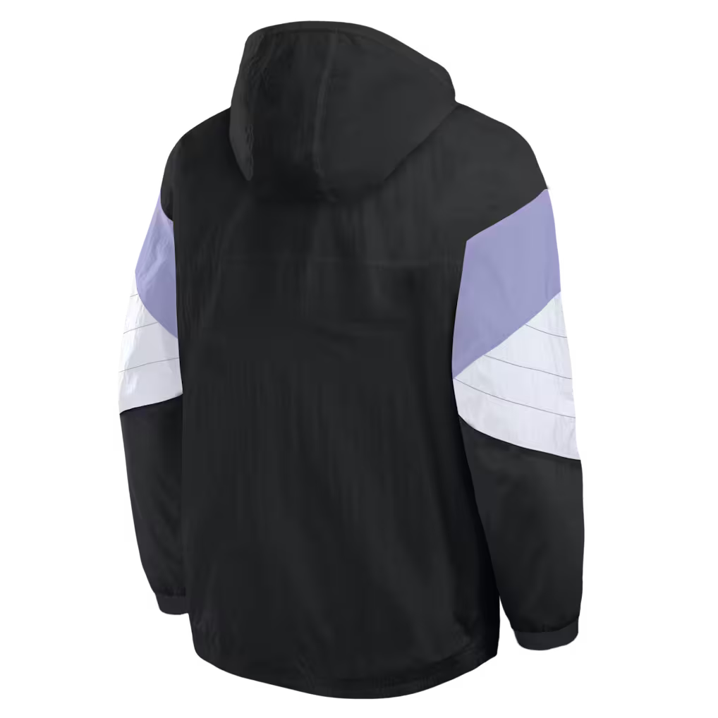 Formula 1 Street Windbreaker Jacket Black | Premium F1 Hooded Pullover Windbreaker Unisex
