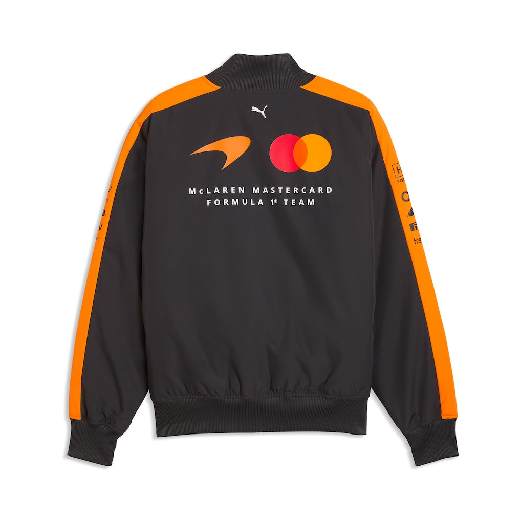McLaren 2026 Team Bomber Jacket Replica | Formula 1 Racing Jacket Unisex Motorsport Outerwear