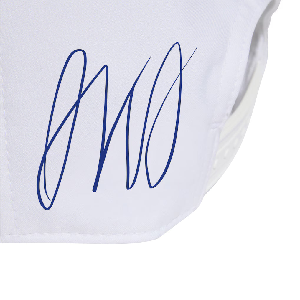 Mercedes AMG Petronas adidas F1 2026 Kimi Antonelli White Cap | Adjustable Formula 1 Racing Hat