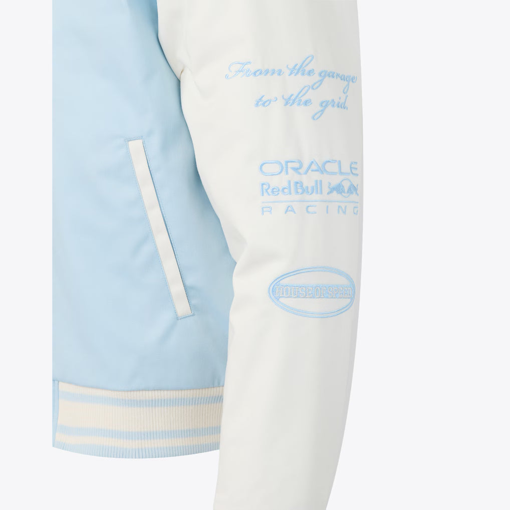 Oracle Red Bull Racing American Varsity Jacket Replica | Premium F1 Bomber Jacket Unisex