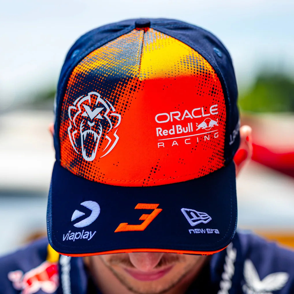 Max Verstappen New Era 2026 Orange Lion Driver Cap | Oracle Red Bull Racing Formula 1 Hat