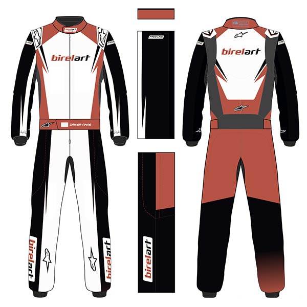 Birel ART Driver One Kart Racing Suit
