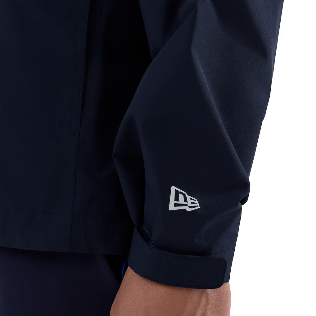 Williams Racing New Era Team Rain Jacket Replica | Official Style F1 Waterproof Hooded Jacket