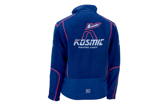 KOSMIC Kart Racing Jacket, Blue Karting Windbreaker, Motorsport Team Jacket, Racing Paddock Jacket, Karting Apparel