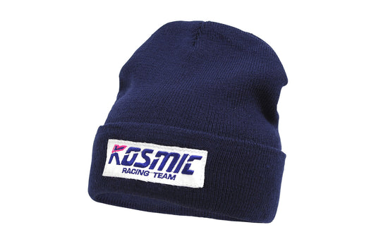 Kosmic Kart Cap – Navy Racing Team Beanie Hat | Karting Motorsport Apparel