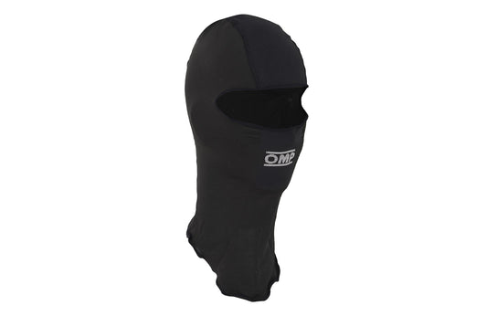 OMP Racing Balaclava – Black Fire Resistant Motorsport & Karting Face Mask