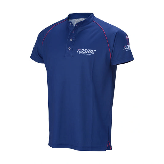 Kosmic Racing Kart Blue Polo Shirt