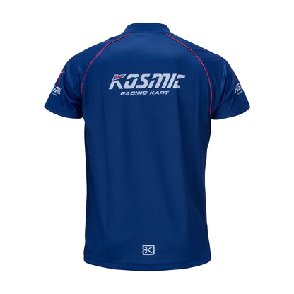 Kosmic Racing Kart Blue Polo Shirt
