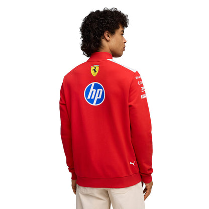 Scuderia Ferrari 2026 Team T7 1/2 Zip Sweat Replica | Puma Formula 1 Red Motorsport Pullover