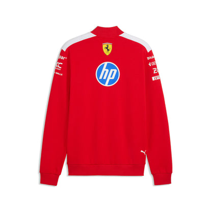 Scuderia Ferrari 2026 Team T7 1/2 Zip Sweat Replica | Puma Formula 1 Red Motorsport Pullover