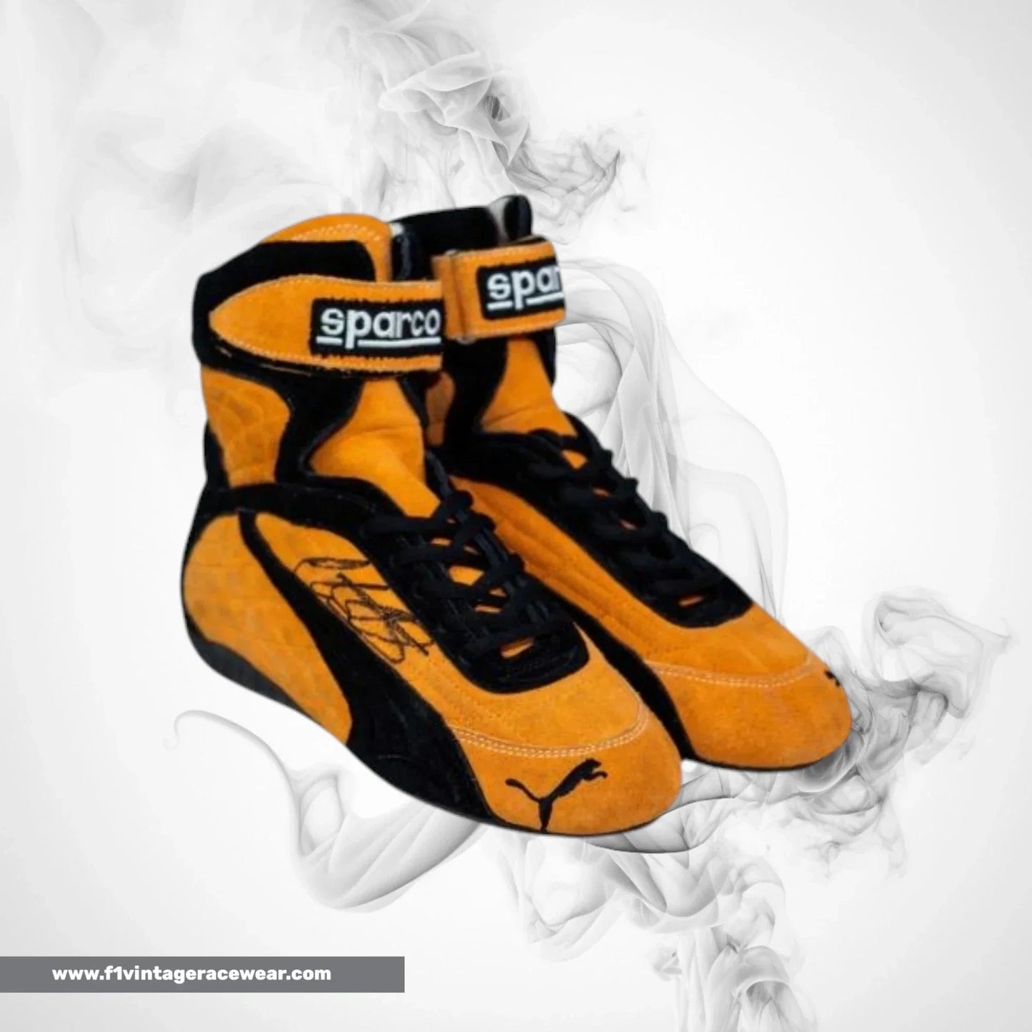 2001 Johnny Herbert Arrows F1 Boots Track Racewear