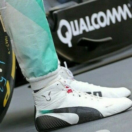 2019 Lewis Hamilton Mercedes Benz F1 Racing Shoes Track Racewear