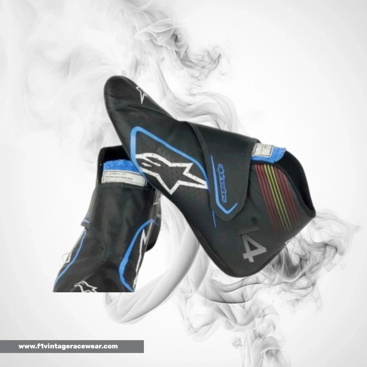 2021 Fernando Alonso Race Alpine F1 Boots Track Racewear