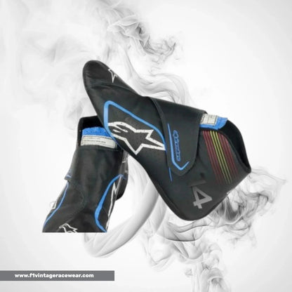 2021 Fernando Alonso Race Alpine F1 Boots Track Racewear