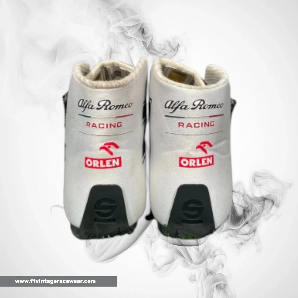 2021 Kimi Räikkönen Alfa Romeo Orlen Race Boots Track Racewear