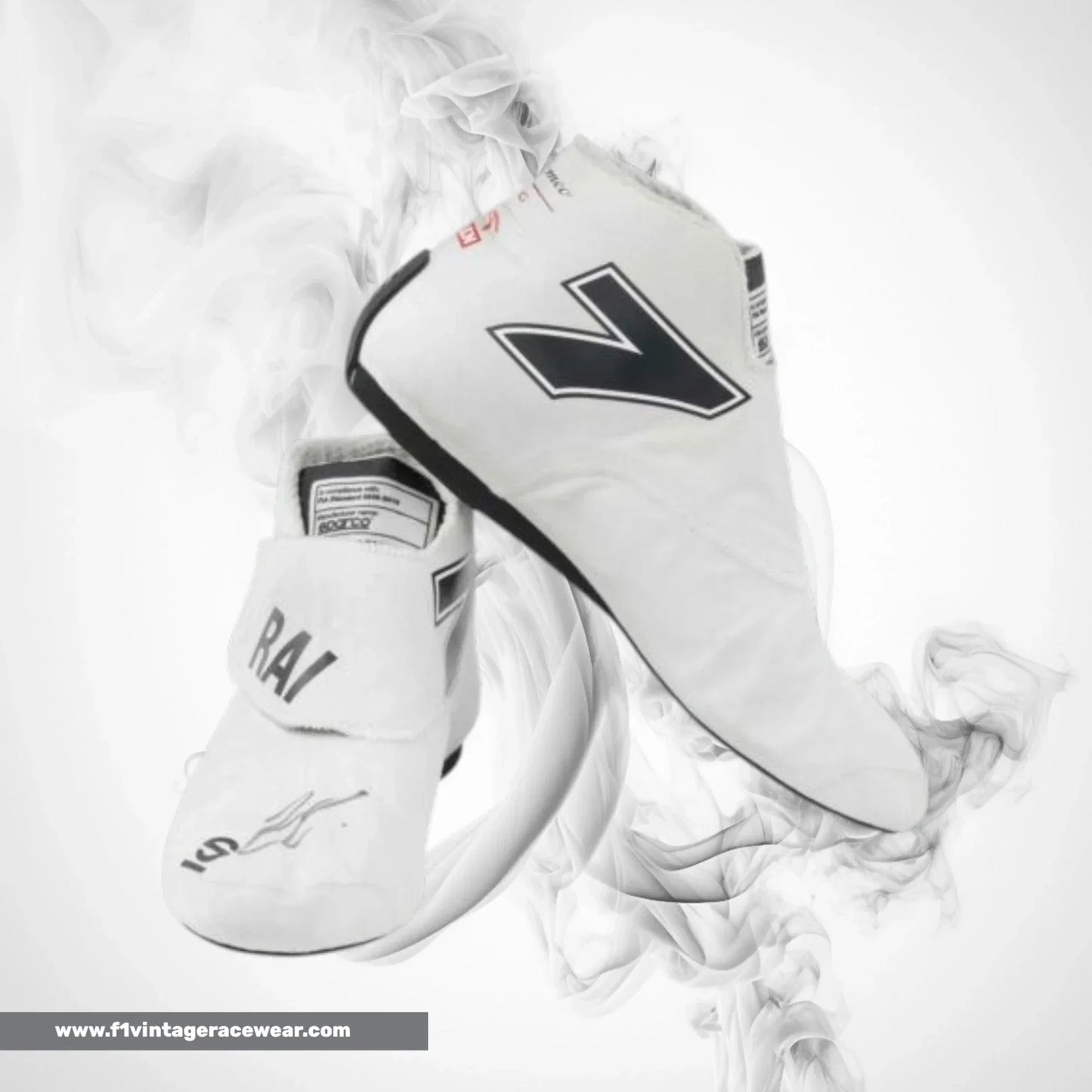 2021 Kimi Räikkönen Alfa Romeo Orlen Race Boots Track Racewear