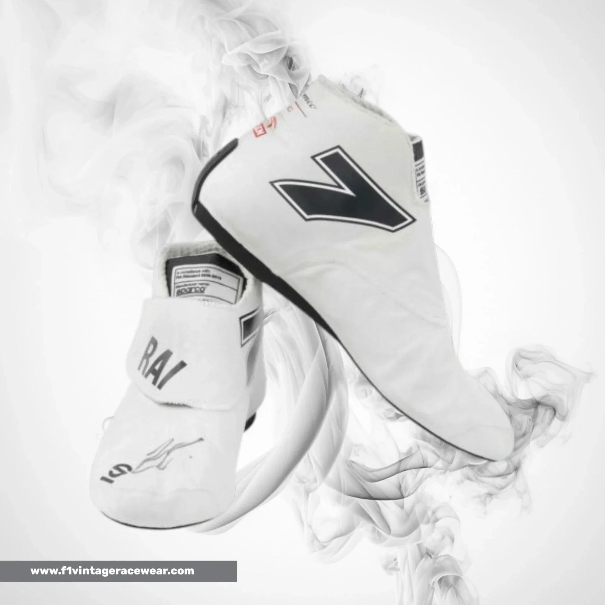2021 Kimi Räikkönen Alfa Romeo Orlen Race Boots Track Racewear