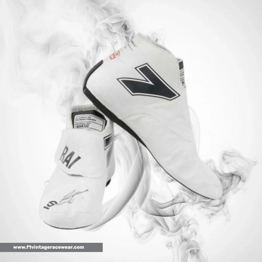 2021 Kimi Räikkönen Alfa Romeo Orlen Race Boots Track Racewear