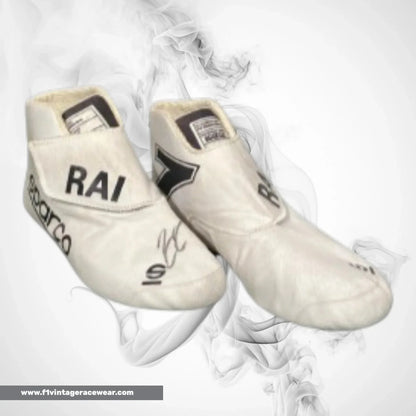 2021 Kimi Räikkönen Alfa Romeo Orlen Race Boots Track Racewear