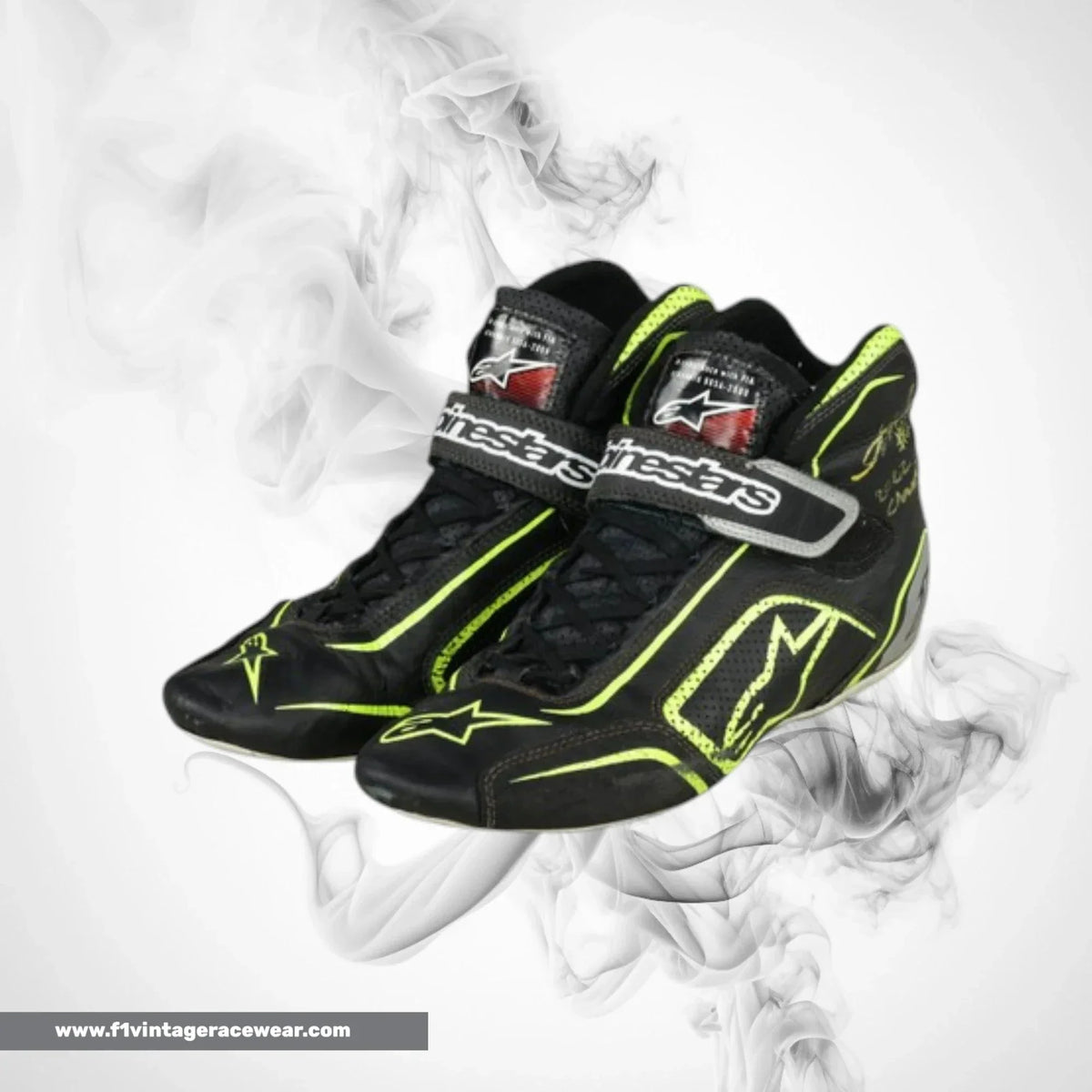 2022 Linus Lunqvist Championship HMD Indy Light Boots Track Racewear