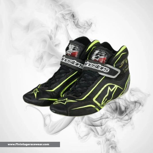 2022 Linus Lunqvist Championship HMD Indy Light Boots Track Racewear