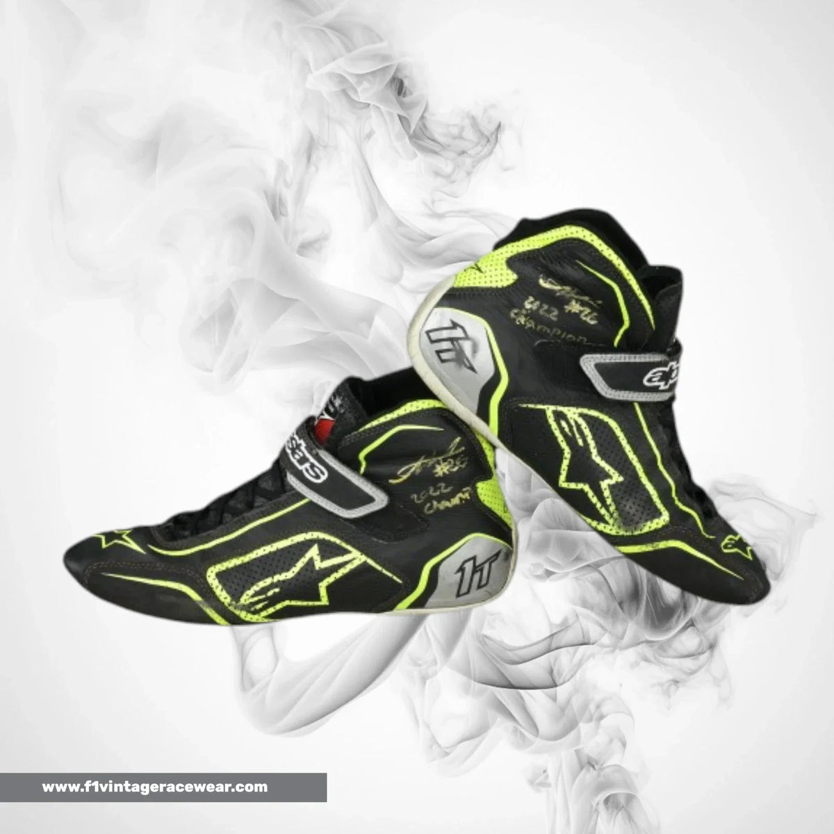 2022 Linus Lunqvist Championship HMD Indy Light Boots Track Racewear