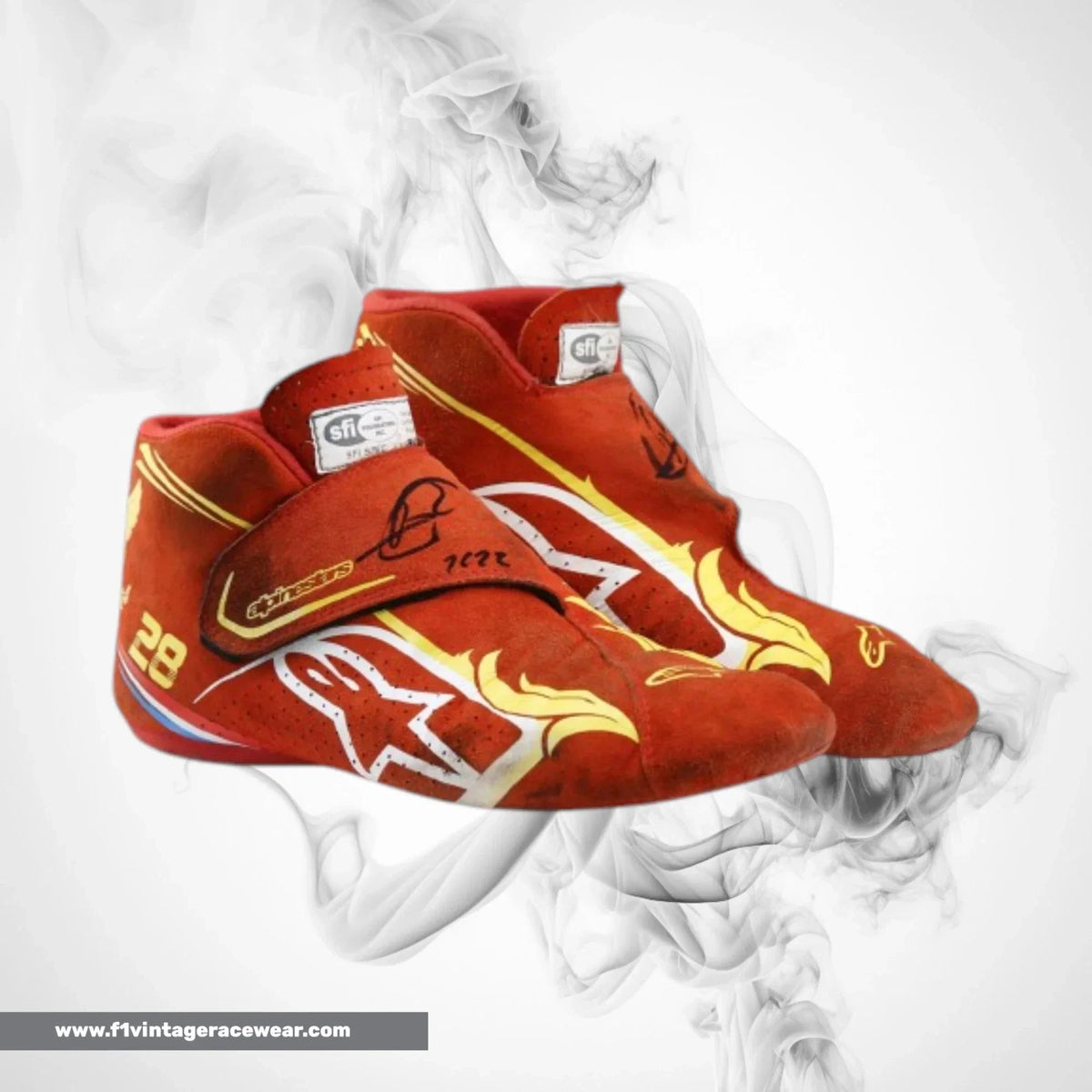 2022 Romain Grosjean Race Andretti F1 Autosport Boots Track Racewear