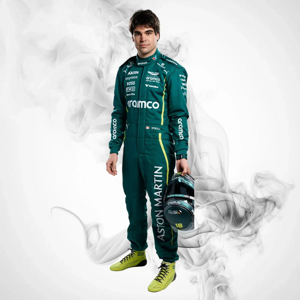 2025 Lance Stroll Aston Martin F1 Race Suit Replica