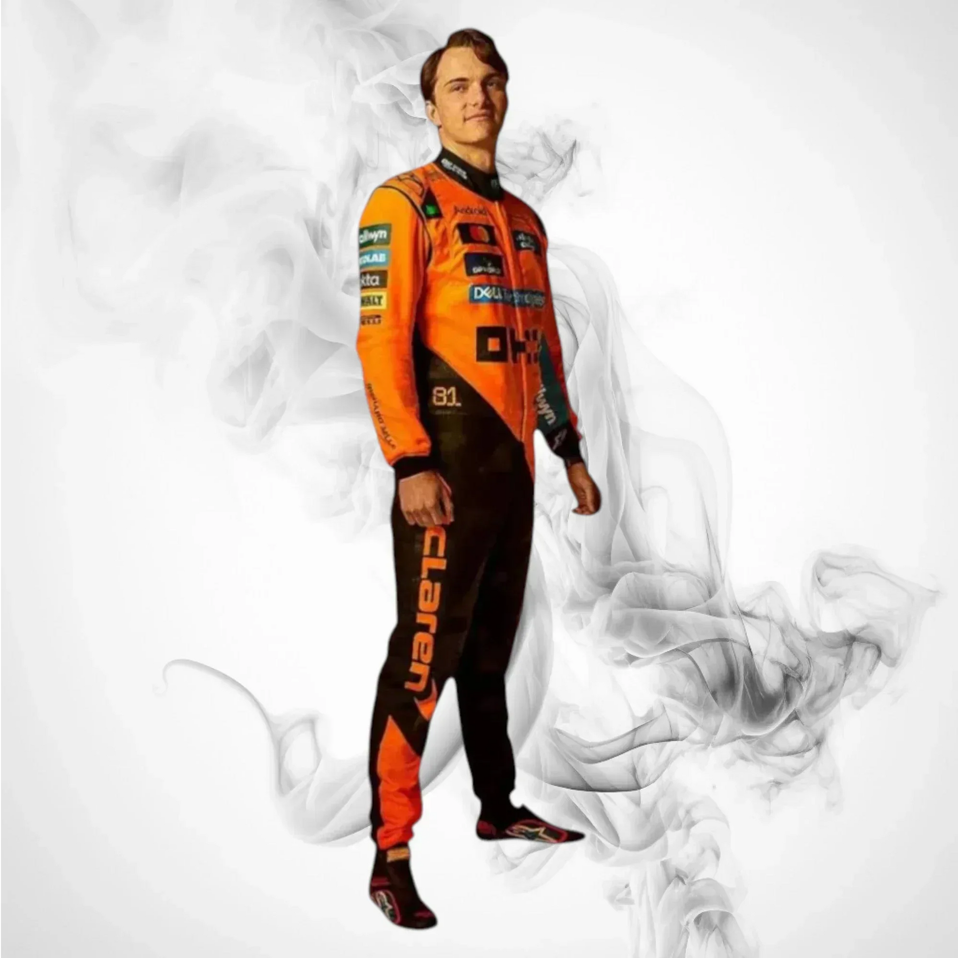 2025 Oscar Piastri McLaren F1 Race Suit Replica - Rustle Racegear