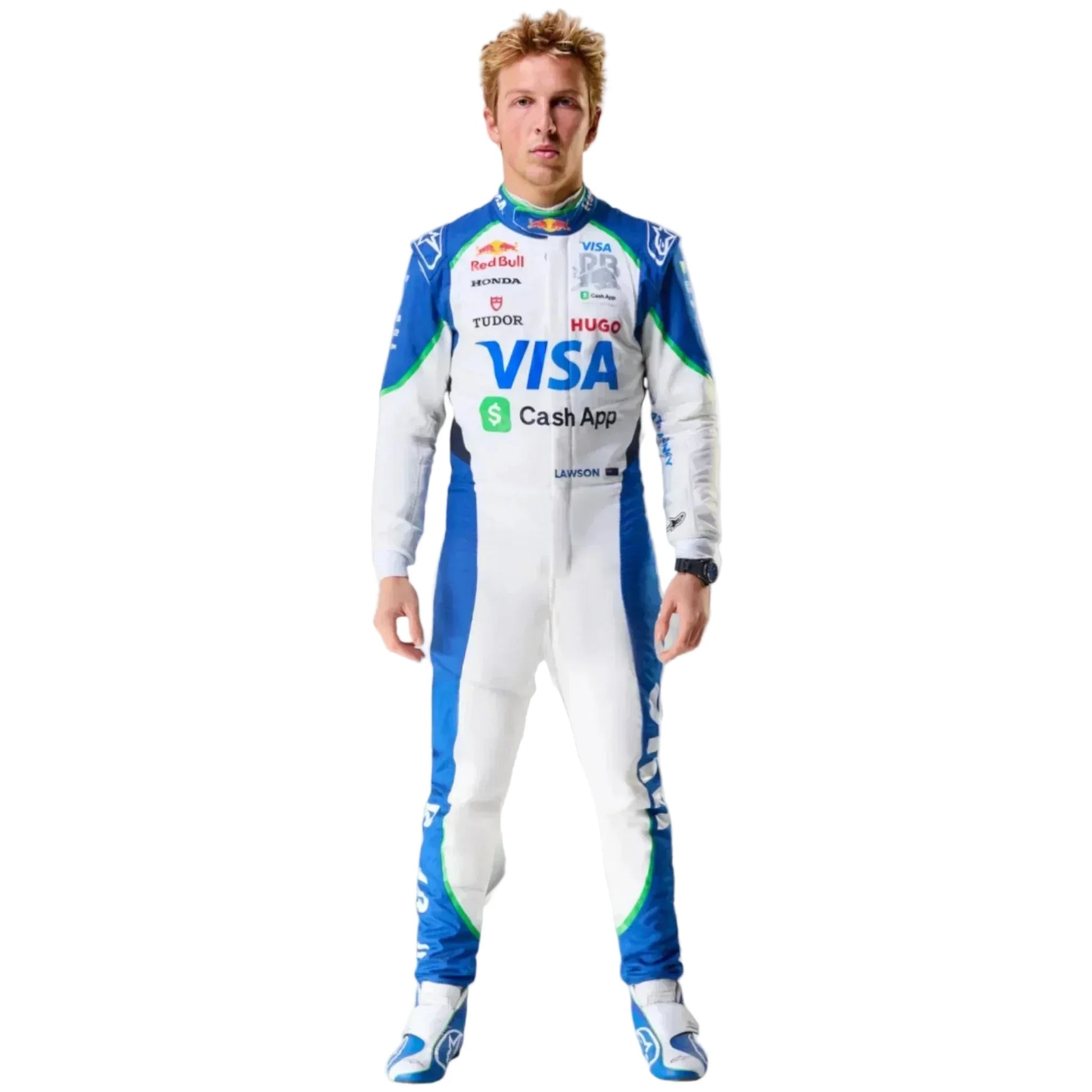 2025 Racing Bulls F1 Driver Costumes | Liam Lawson & Isack Hadjar - Rustle Racegear