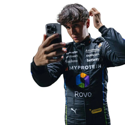 2026 Alexander Albon Williams F1 Racing Suit Replica – Driver Jumpsuit Apex Karting Gear