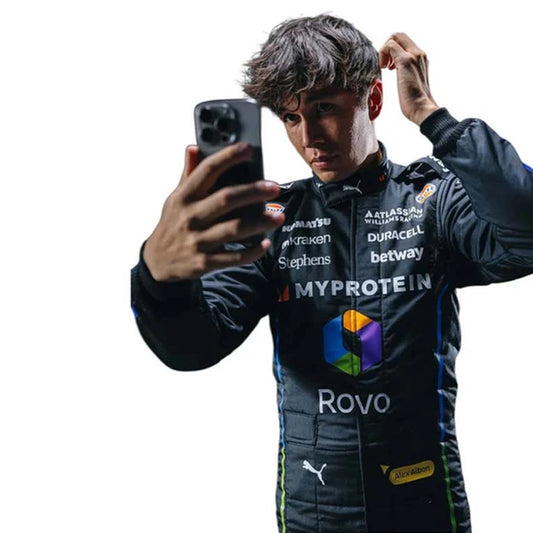 2026 Alexander Albon Williams F1 Racing Suit Replica – Driver Jumpsuit Apex Karting Gear