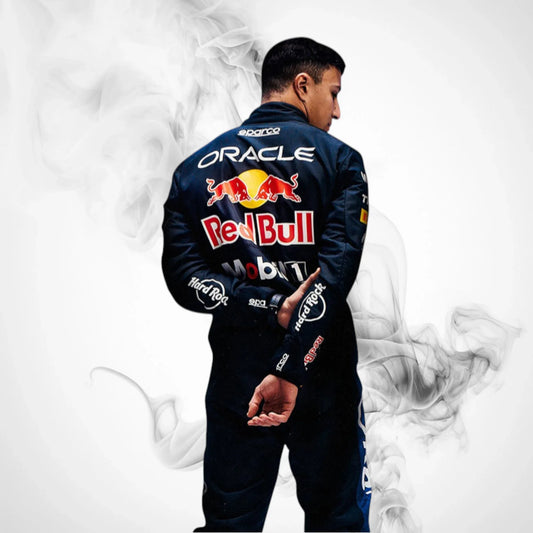 2026 Isack Hadjar Oracle Red Bull Racing F1 Race Suit Replica - Rustle Racegear