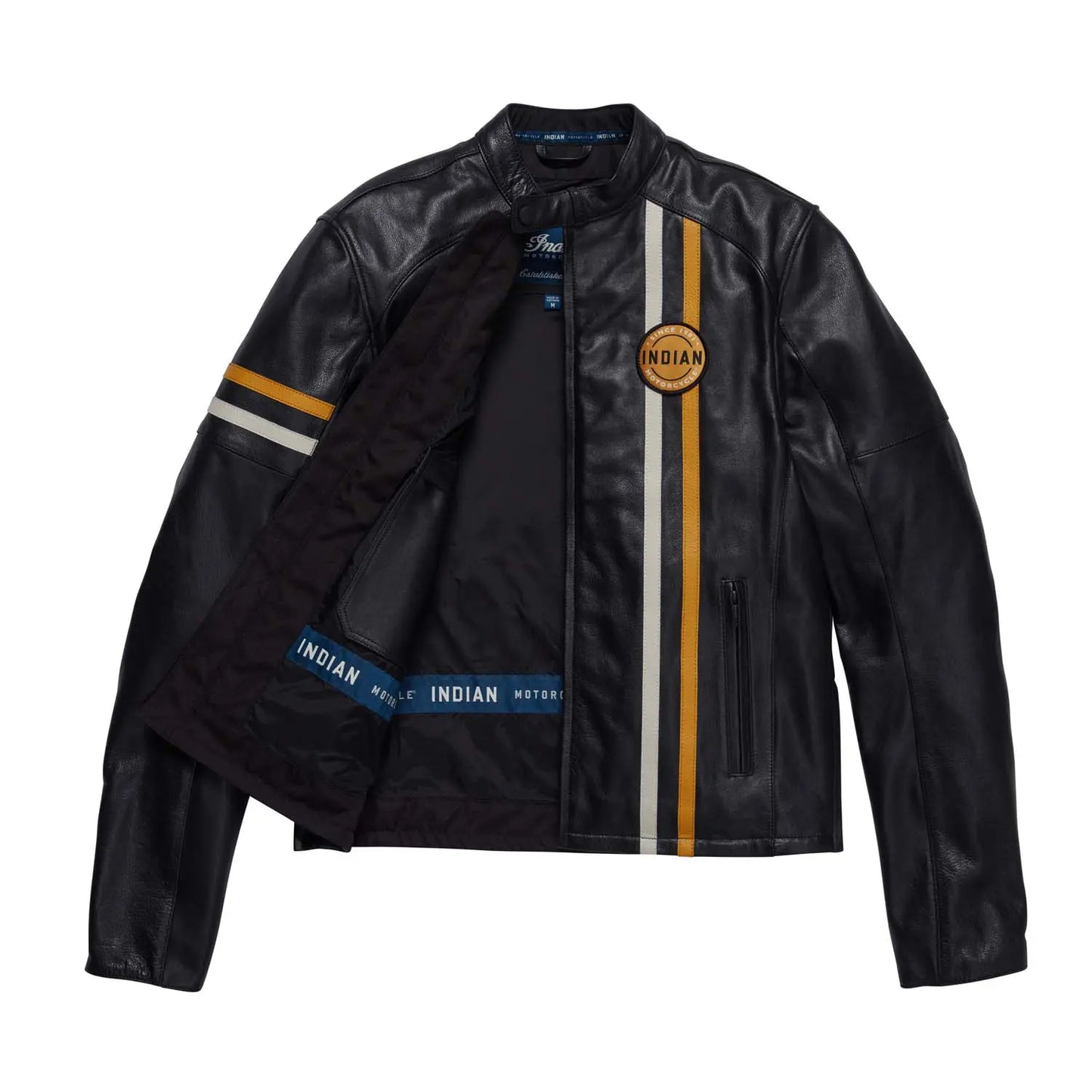 Indian Men's Cafe Leather Jacket