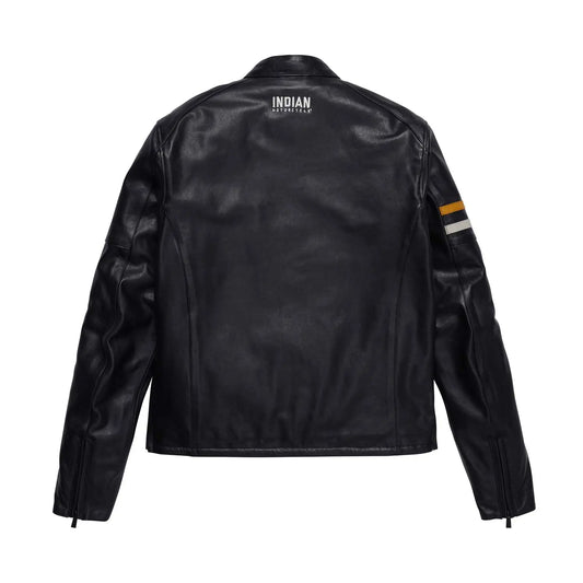 Indian Men's Cafe Leather Jacket
