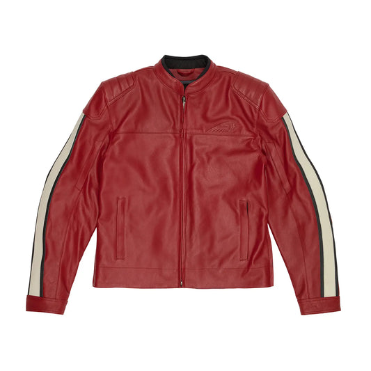 Men's Denver Leather Motorcycle Jacket | Vintage Biker Jacket