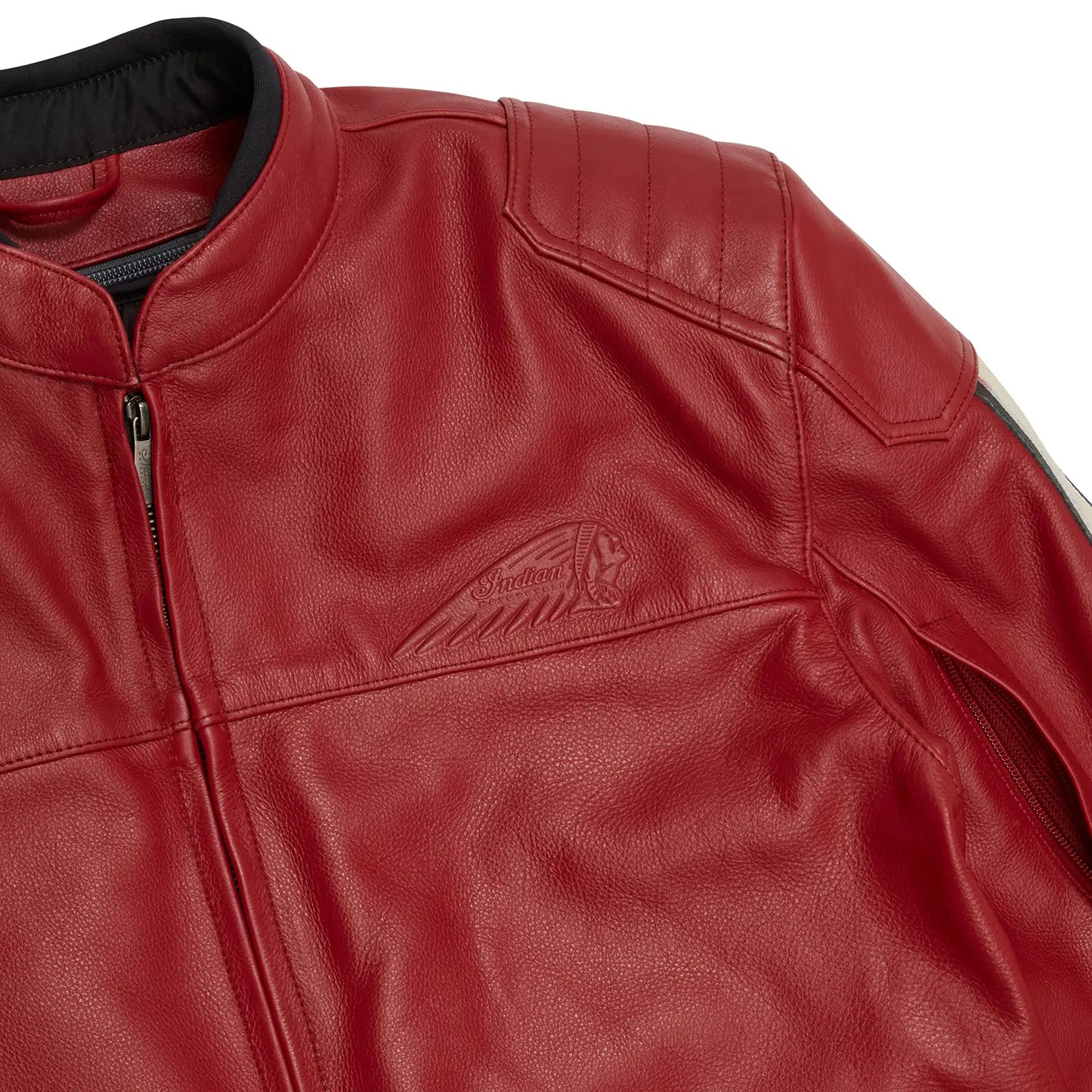 Men's Denver Leather Motorcycle Jacket | Vintage Biker Jacket