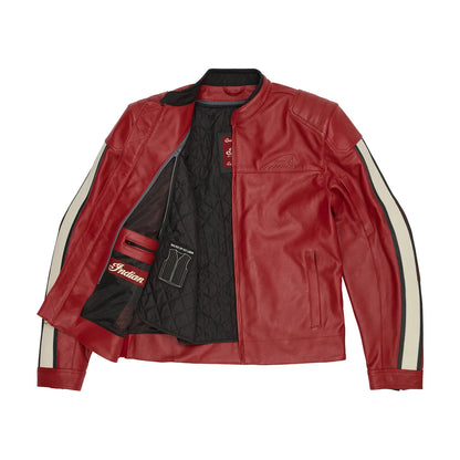 Men's Denver Leather Motorcycle Jacket | Vintage Biker Jacket
