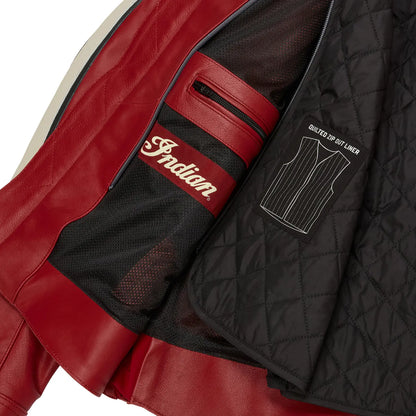 Men's Denver Leather Motorcycle Jacket | Vintage Biker Jacket