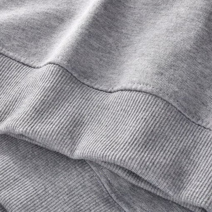Formula 1 Retro Graphic 1/4 Zip Sweatshirt Replica | Grey Vintage F1 Quarter Zip Pullover