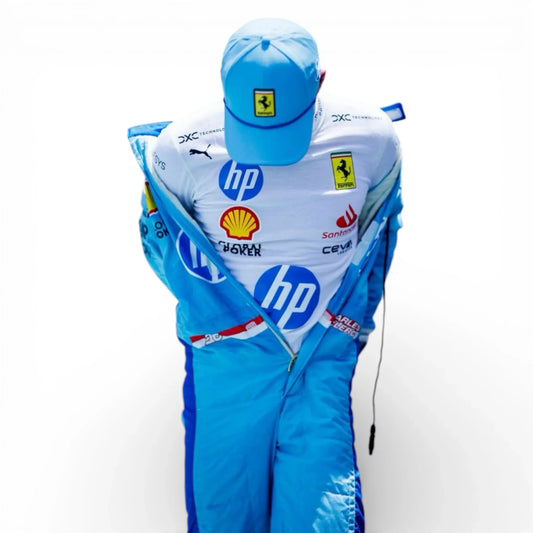 2024 Charles Leclerc Scuderia Ferrari Miami GP F1 Race Suit – Special Edition - Rustle Racegear