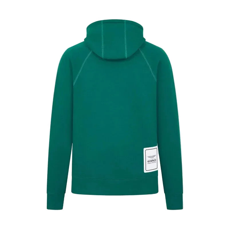 Aston Martin F1 Team Logo Hoodie Green - Rustle Racegear