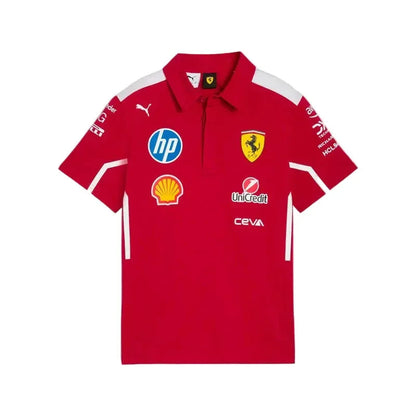 Scuderia Ferrari F1 PUMA 2025 Team Polo - Rustle Racegear