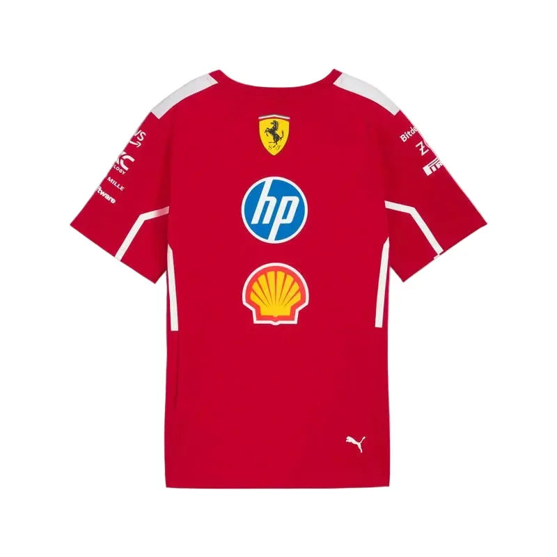Scuderia Ferrari F1 Kids PUMA 2025 Team T-shirt - Rustle Racegear